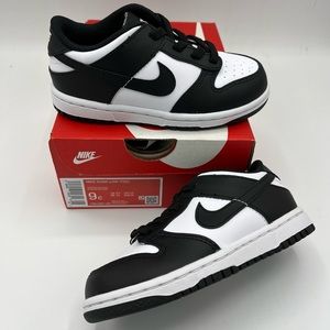Nike Dunk Low Panda 
Size 9c Toddler 
Brand New 
Black/White
Original Box